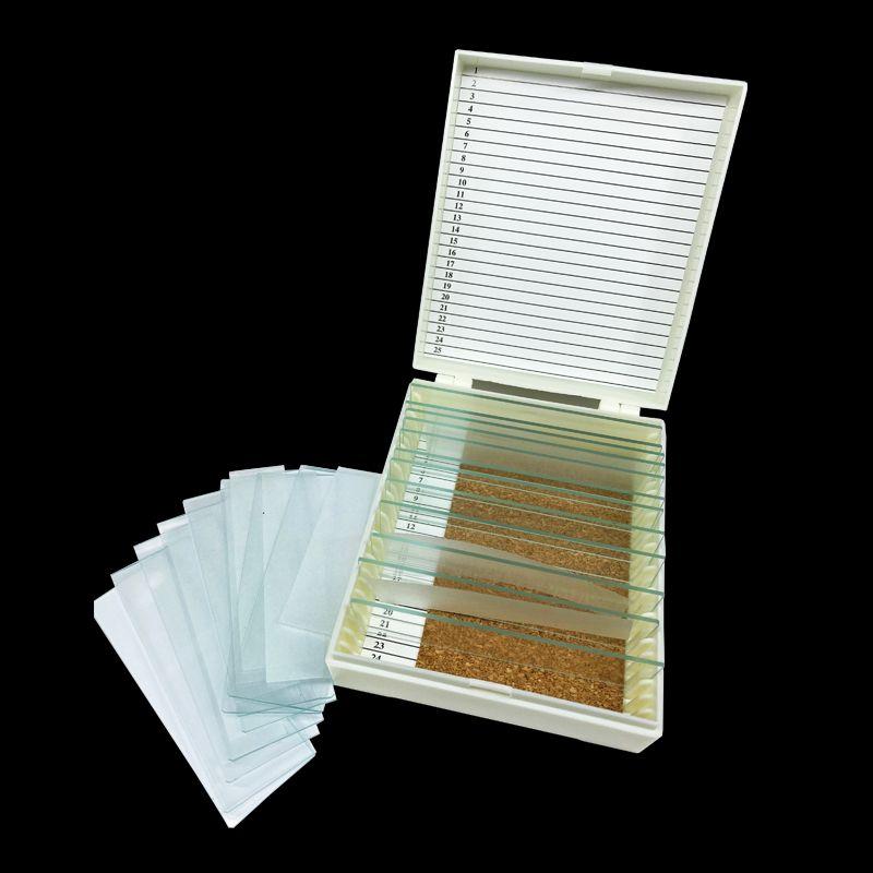 Контейнер для зберігання і транспортування предметних стекол, на 25 слайдів